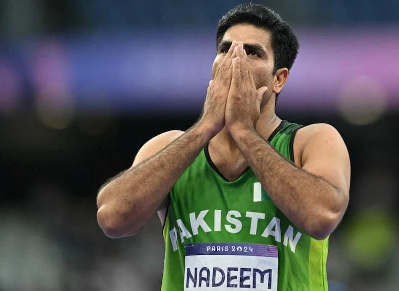 Olympic gold medalist Pakistans Arshad Nadeems Instagram account blocked in India 