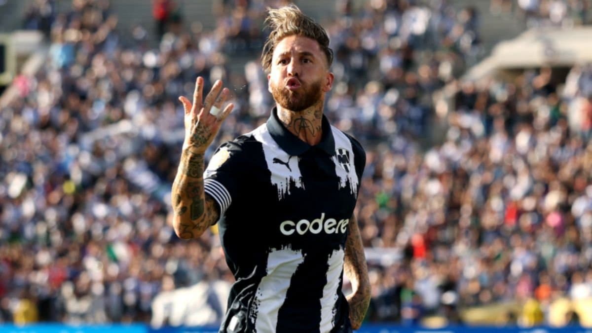  Spanish star footballer Sergio Ramos scores opening goal in Monterreys draw vs Inter Milan in Club World  Cup