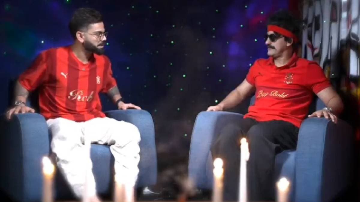 Virat Kohli takes a dig at Babar Azam with Ghante ka Peace one liner
