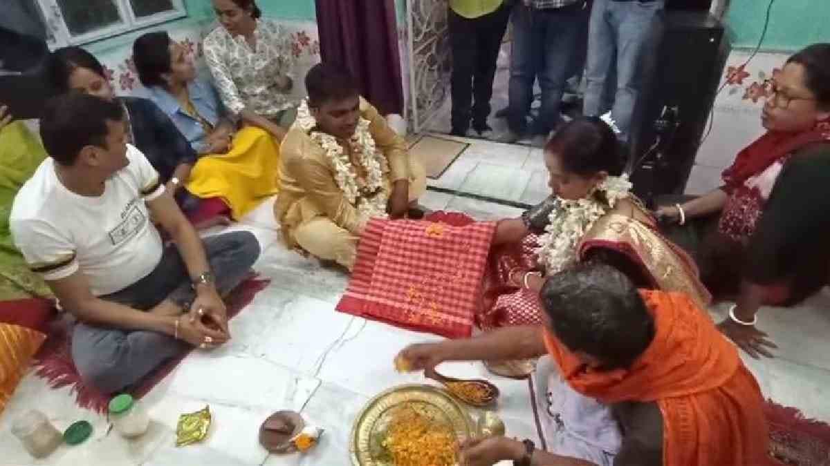 marriage organised in chapra police station gnr