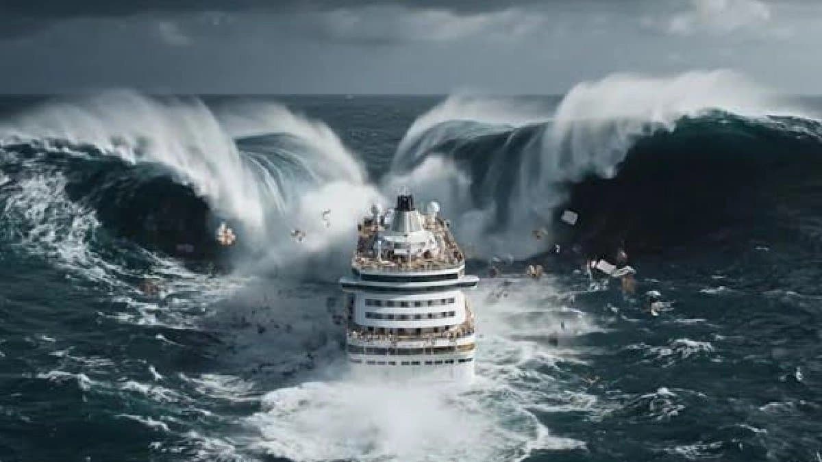 Cruise-ships-floating-in-sea during tsunami-alert what-happens-to-cruise-ships then
