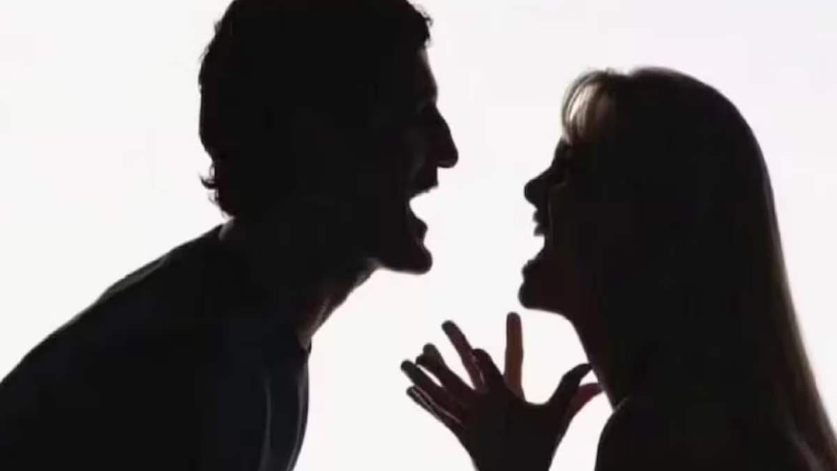 Woman bites husbands tongue after a domestic dispute