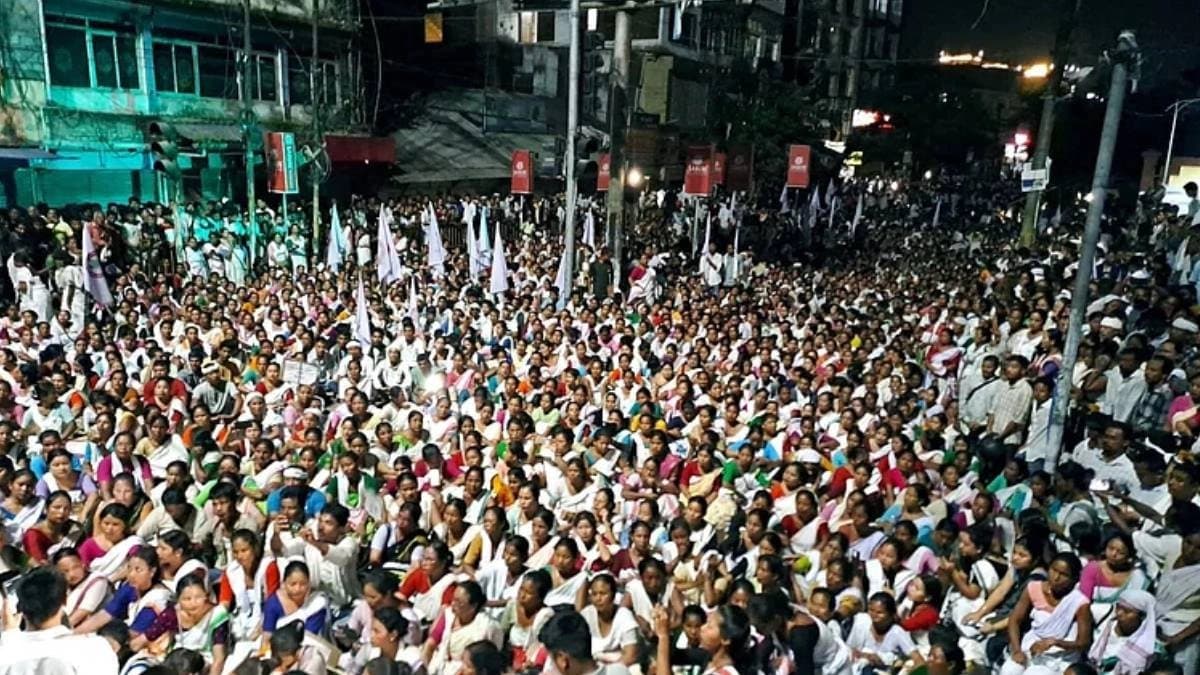 Assam situation turbulent abefore modi visit