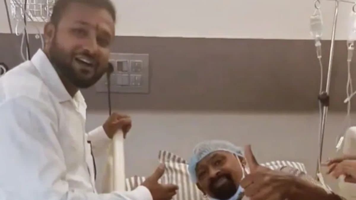 After a series of examinations the medical team supervising Vinod Kambli at Akruti Hospital found clots in his brain spt 