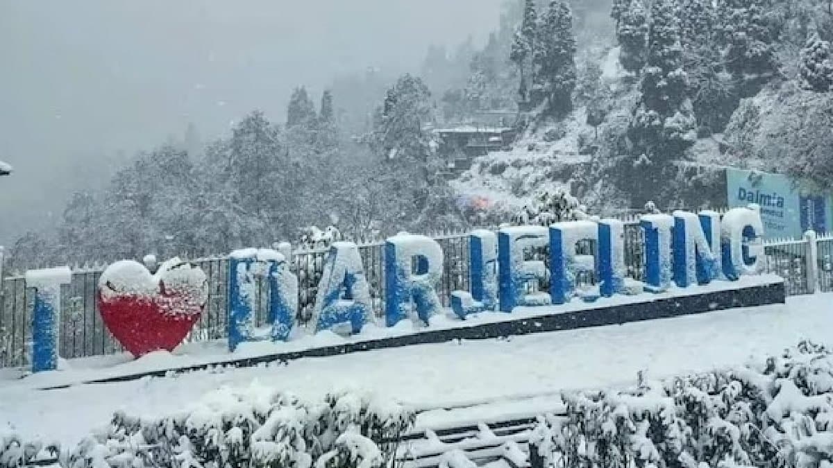 Next week Darjeeling may witness snowfall gnr