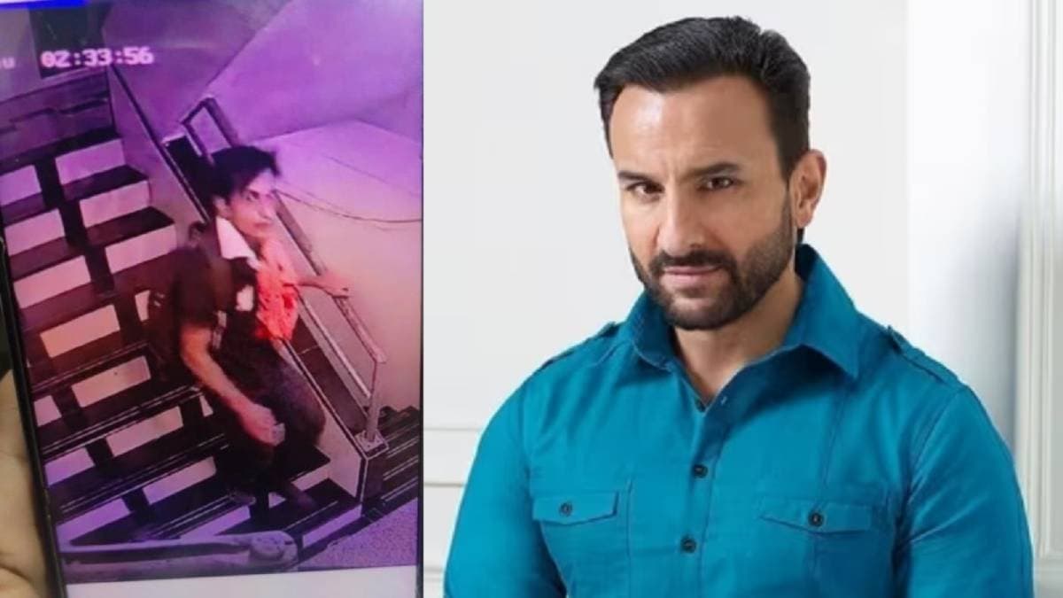 First Image Of  Bollywood Actor Saif Ali Khan Attacker Revealed Case ENT