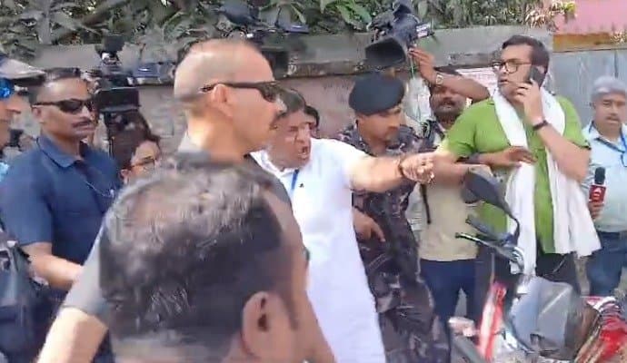 Sukanta Majumdar: গো ব্যাক স্লোগান, মেজাজ হারিয়ে তেড়ে গেলেন সুকান্ত