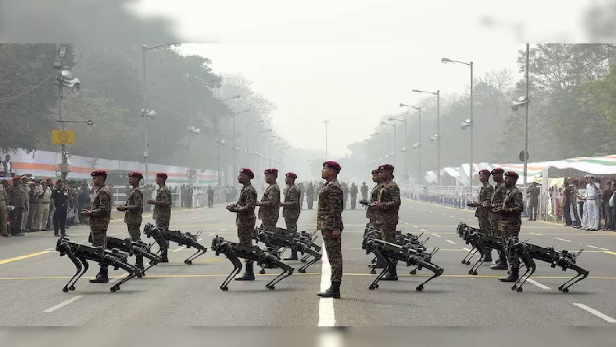 meet mule indian armys robotic dog star of republic day parade 2025 in kolkata
