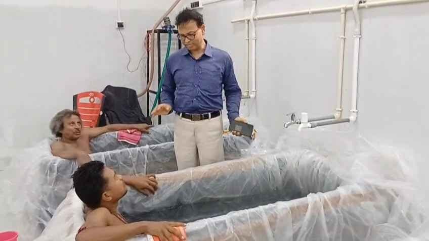 Water Therapy Getting Famous in East Burdwan