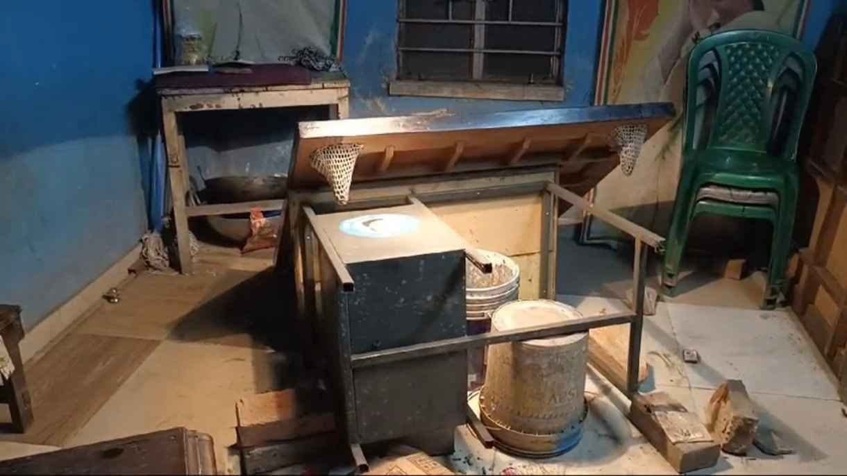 tmc office ransacked after party workers objected consuming liquor on road gnr 