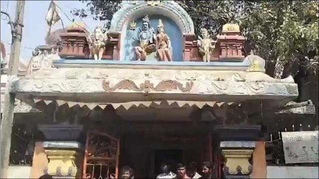 Meat in hyderabad temple triggers protest cctv reveals main culprits gnr 
