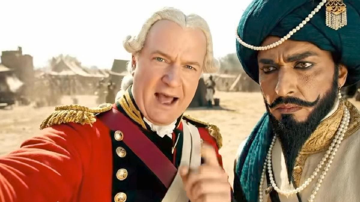 Artificial Intelligence video of Robert Clive and Mir Zafar is going viral