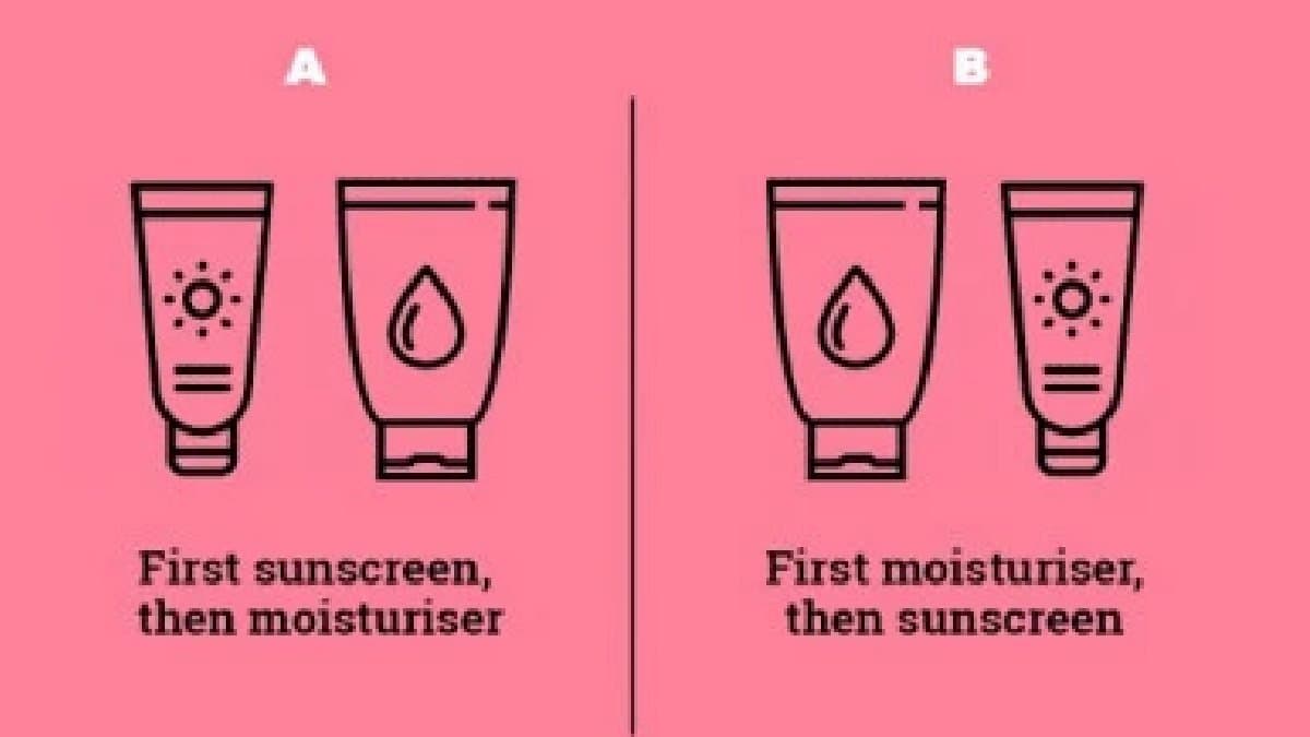 which one  have  to use first sunscreen or moisturizer