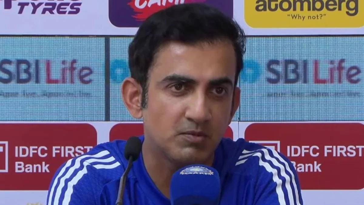 Gautam Gambhir Tears Into India Great Kris Srikkanth and Defends Harshit Ranas Selection