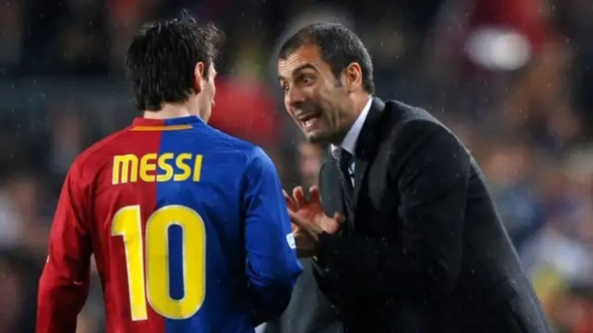 Barcelona defender Rafael Marquez has recalled Pep Guardiola told Lionel Messi to shut up spt 