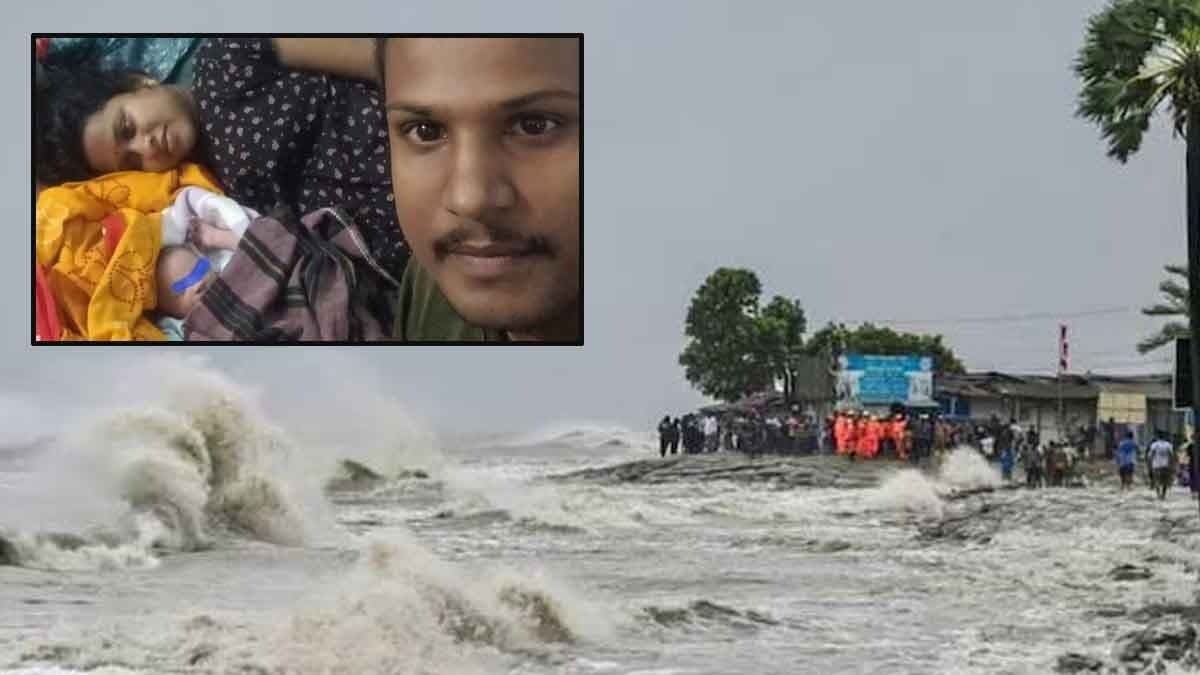 Baby boy born during Cyclone Dana, family plans to name him after cyclonic storm gnr