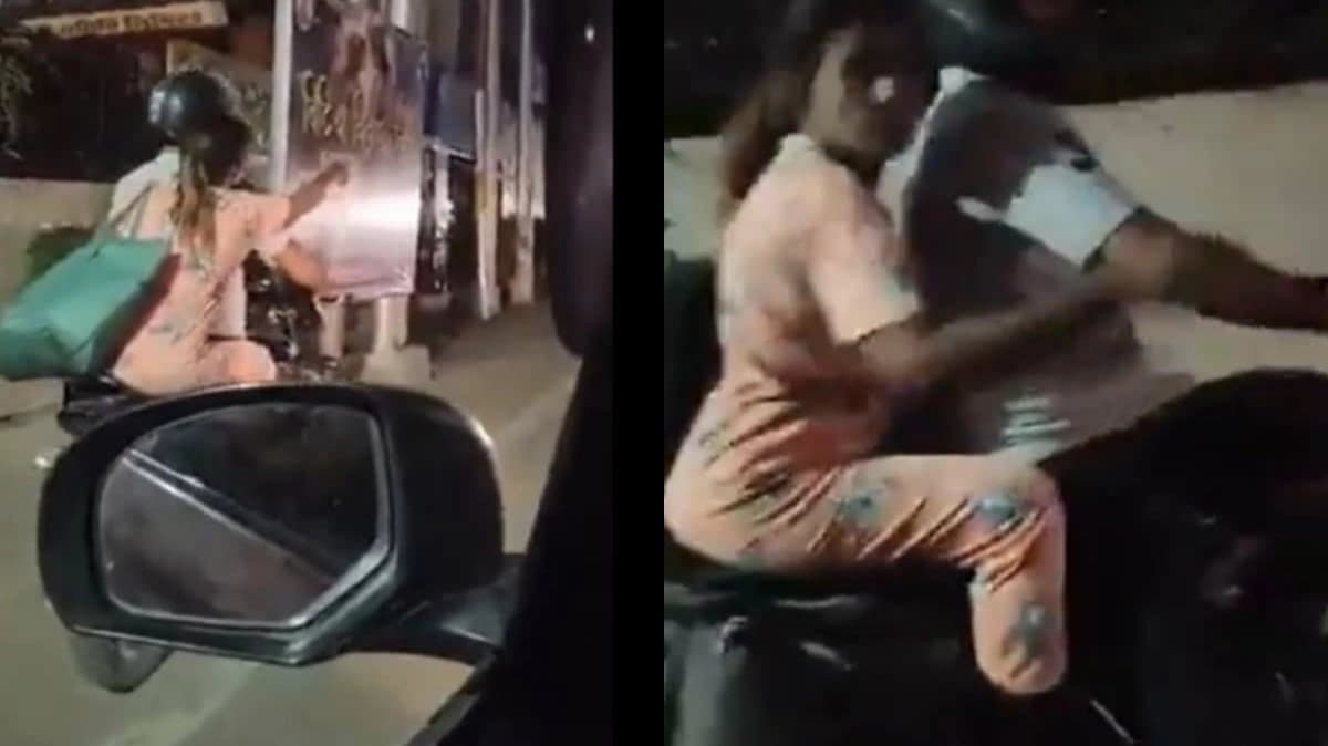 Pretending To Be In Stress Woman Asks For Lift From Bikers Only To Steal Money in Lucknow 