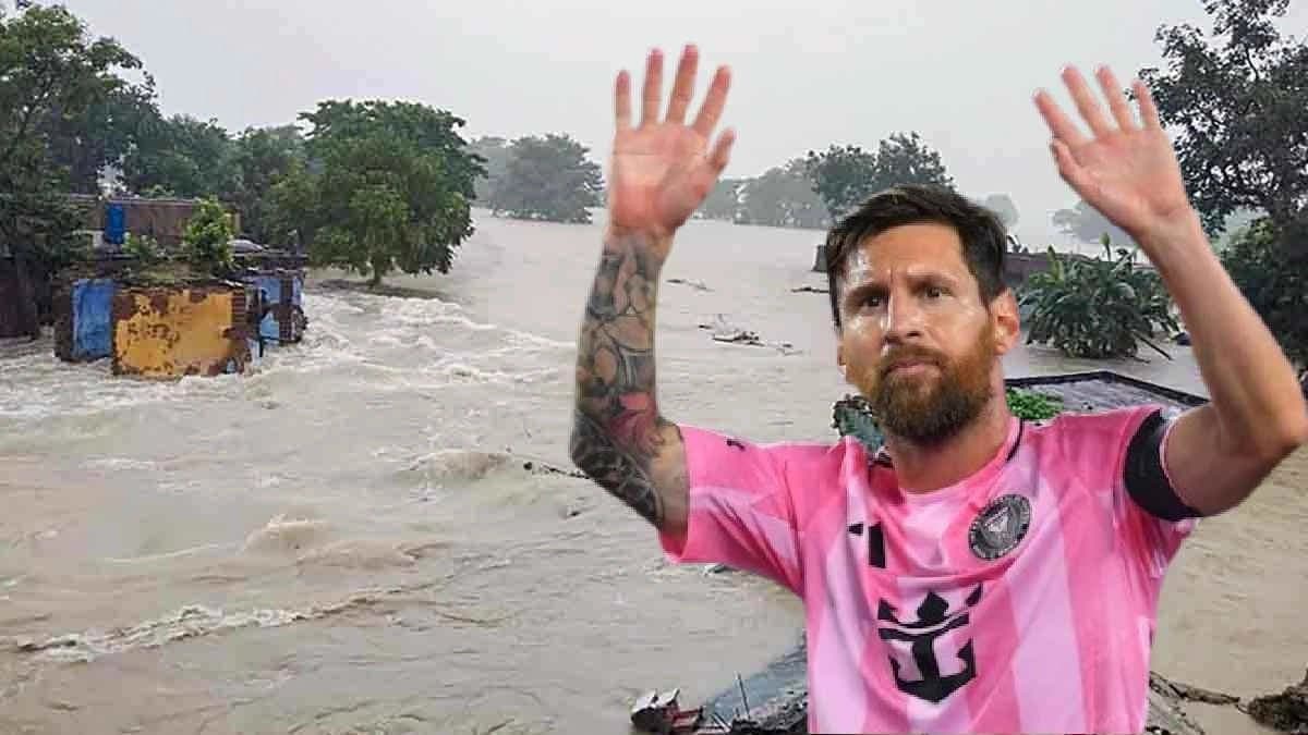 Lionel Messi to donate 10 lakh to Chief Minister Relief Fund for North Bengal Disaster