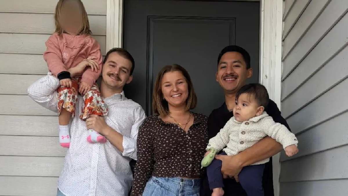 Two husbands became friends after ex wife allowed one of them to live inside house