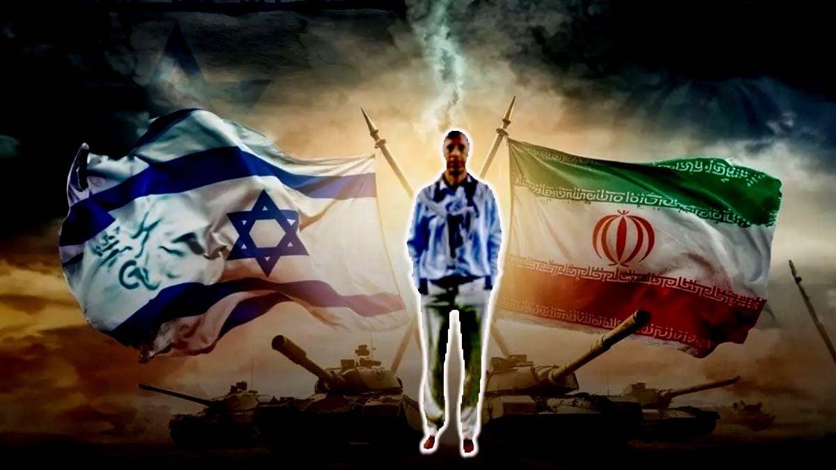 Former Iranian footballer of East Bengal and Mohammedan Sporting  Mehmood Khabaji is in sombre mood as Iran and Israel engaged in a conflict 