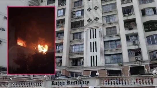 Four Dead 10 Hurt In Midnight Fire On Diwali At Navi Mumbai Building 