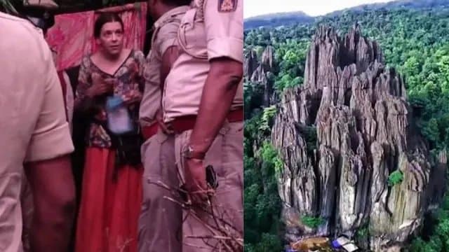 Russian Woman Gave Birth In Goa Cave