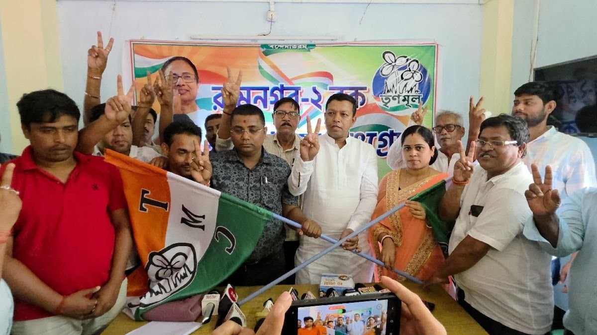 BJP Panchayat Members Join TMC in Ramnagar Before election 