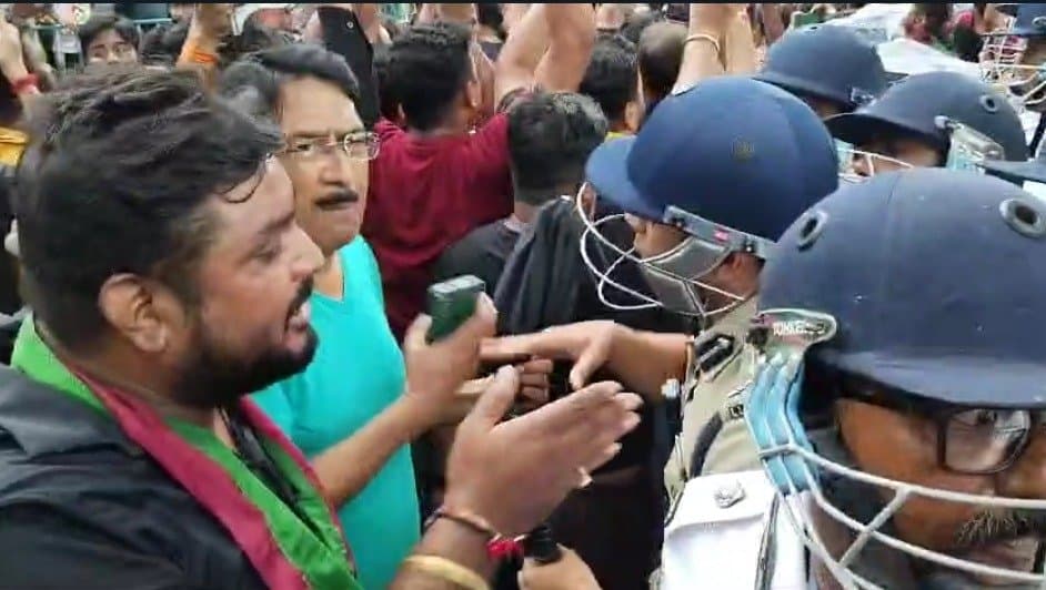  163 BNS imposed at Saltlake Stadium area gnr 