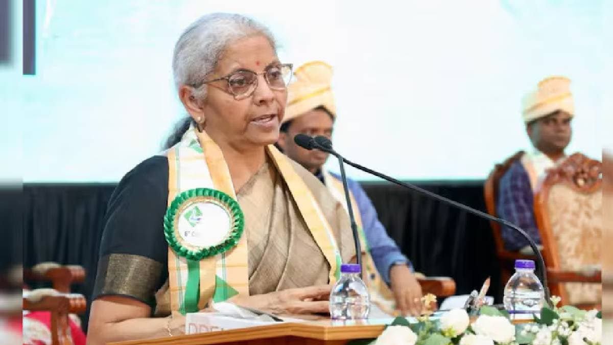 Promotes Secessionist Sentiments finance minister N Sitharaman Slams DMK Amid Rupee Row