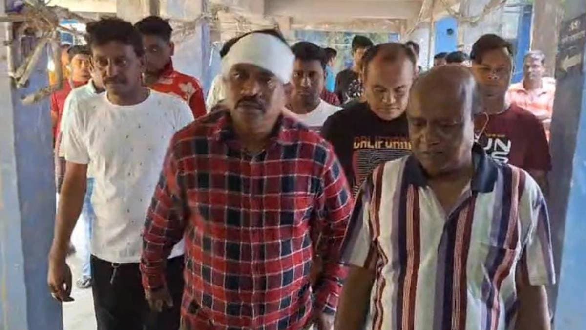 Alleged assasination attempt of TMC leader at bidhan nagar