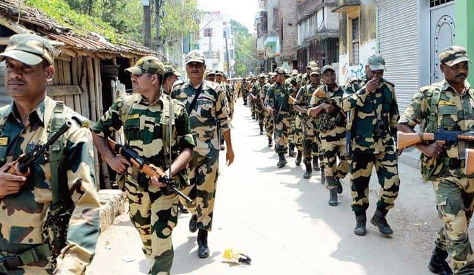 Loksabha Election: শেষ দফায় অশান্তি রুখতে বাড়ল কেন্দ্রীয় বাহিনী 