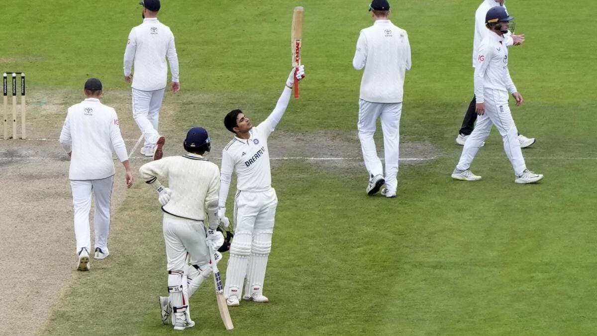 ENG vs IND:  shubman gill comments after manchester test