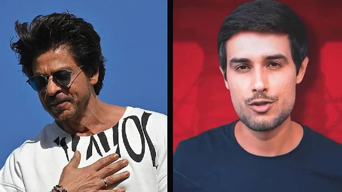Dhruv Rathee questions Shah Rukh Khan s pan masala endorsement despite massive wealth