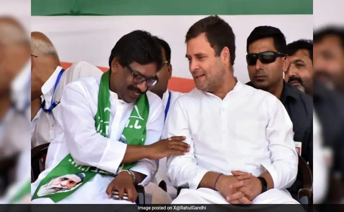 Rahul Gandhi  INDIA Will Fight Message gnr