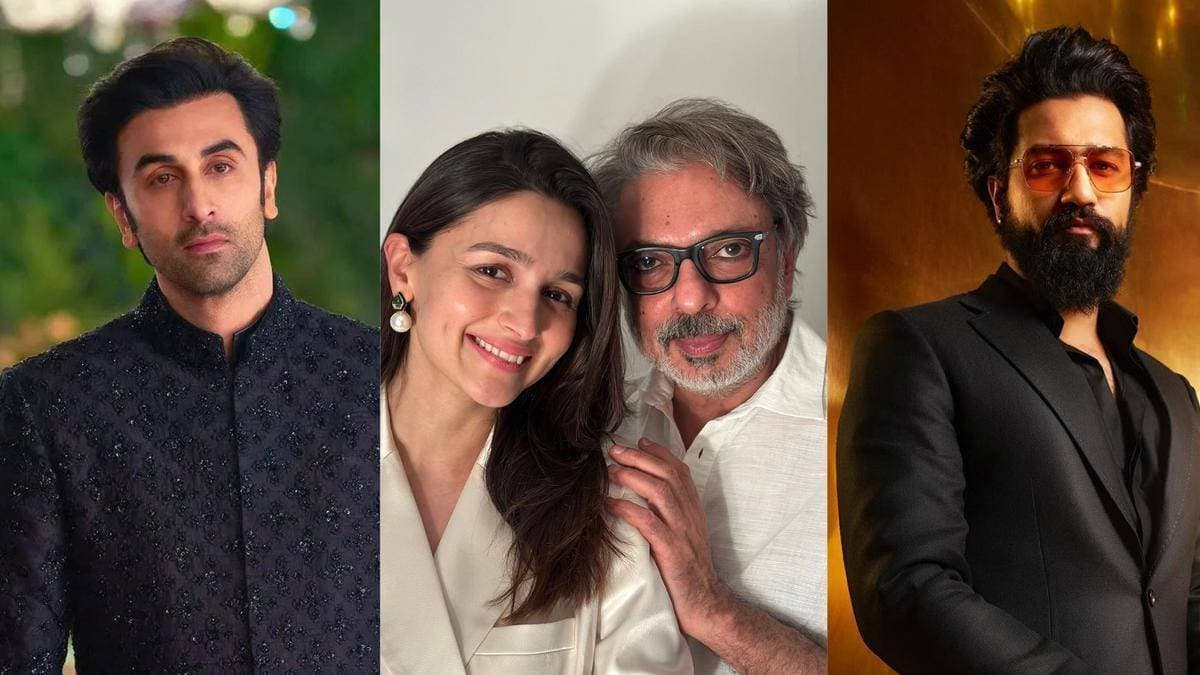 Bollywood actress Alia Bhatt joins Ranbir Kapoor Vicky Kaushal and Sanjay Leela Bhansali on Love And War sets in Mumbai ENT
