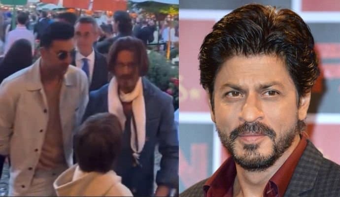 Shah Rukh Khan: অনন্ত-রাধিকার দ্বিতীয় প্রাক বিবাহে শাহরুখ, রণবীর কাপুর ও বারাক ওবামা'র সঙ্গে এক ফ্রেমে ধরা দিলেন 'কিং খান'