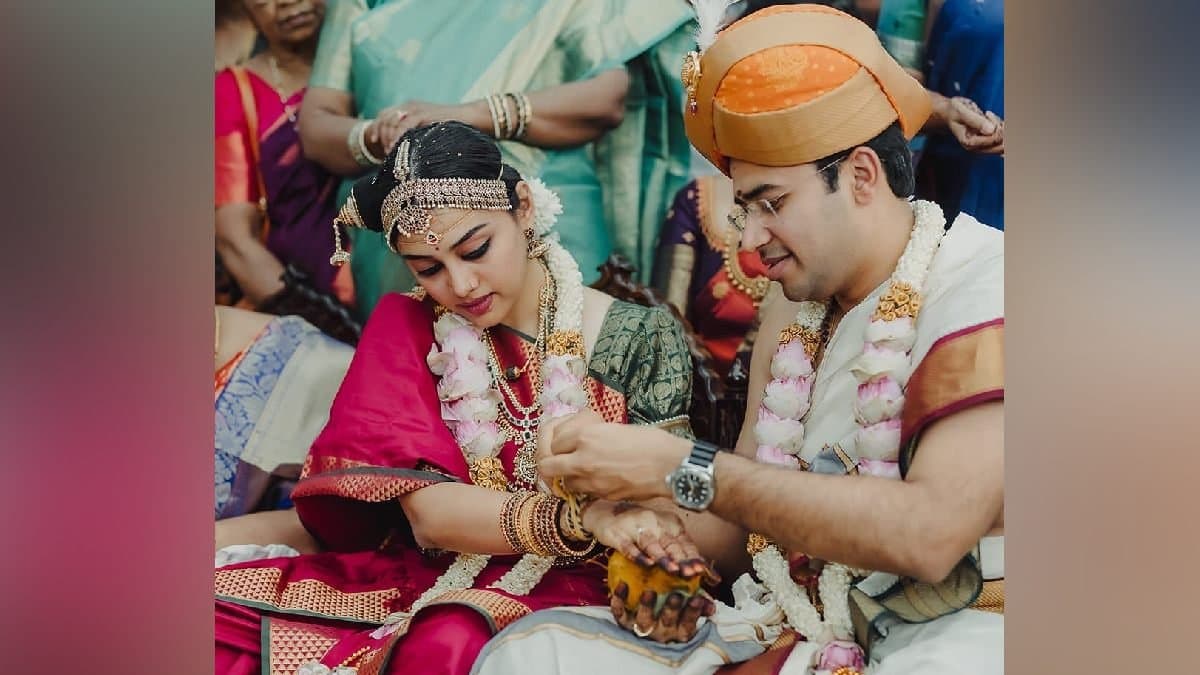 However we have a request BJPs Tejasvi Surya Asks Guests To Avoid These two Wedding Gifts