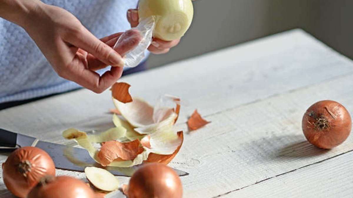 onion peels have many utility in various way so don't throw it and make them useful lif