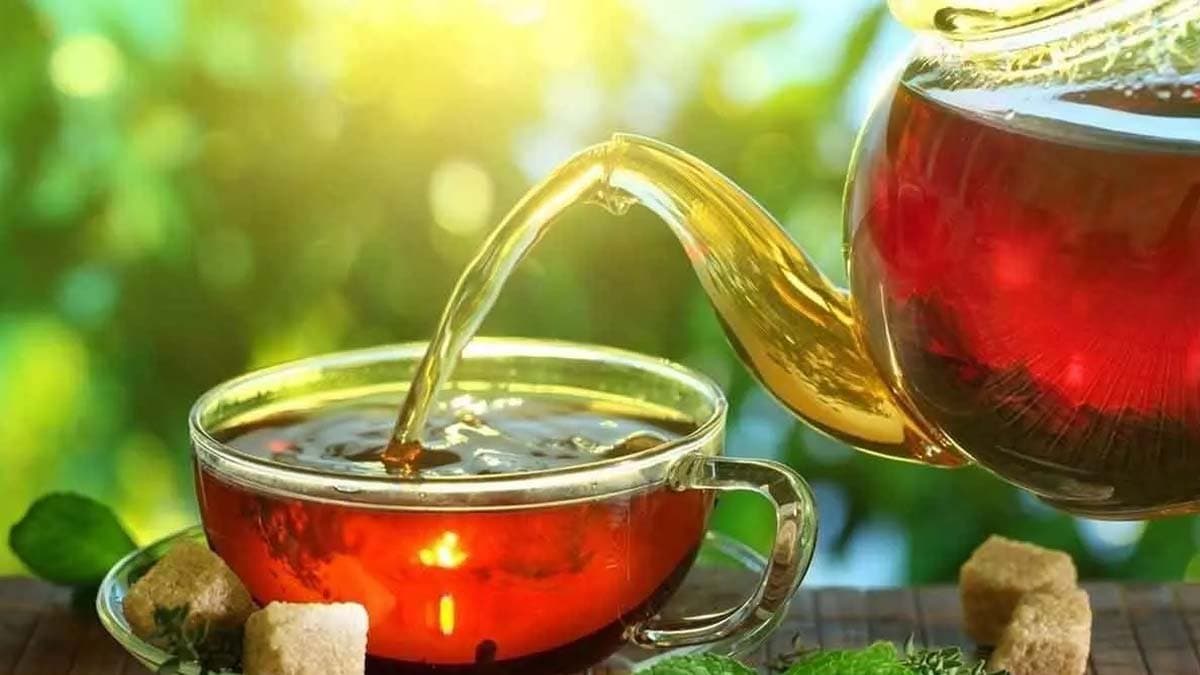 What are the names of the top seven tea producing states in India