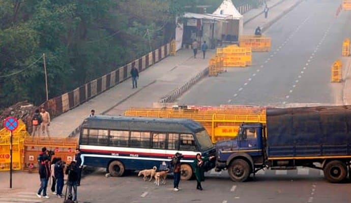 Delhi: কৃষক আন্দোলন, একমাসের জন্য দিল্লিতে ১৪৪ ধারা জারি 