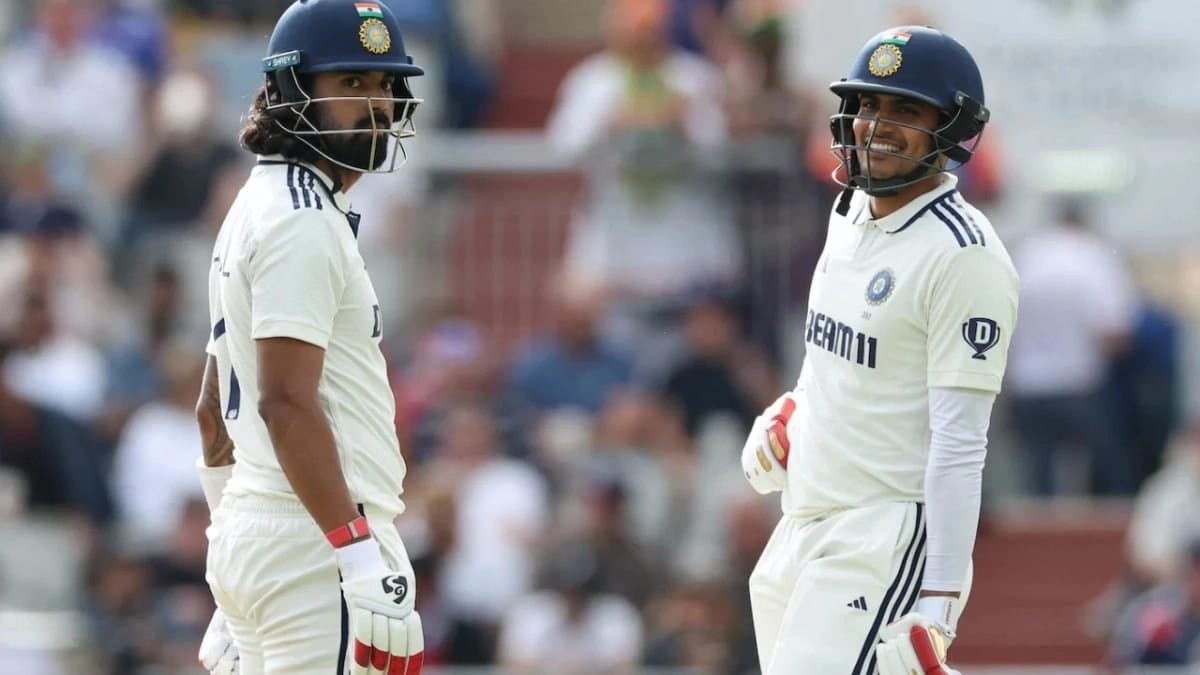 KL Rahul and Shubman Gill fought hard against England at Manchester to avoid innings defeat 
