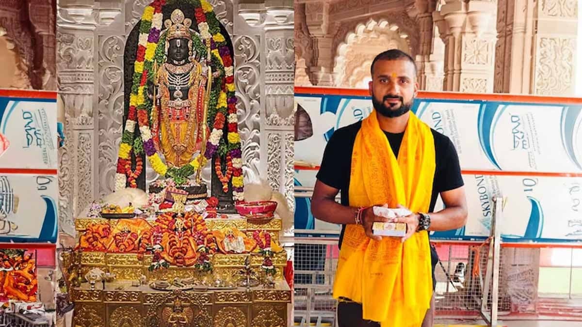Akash Deep on visit to Ram Temple in Ayodhya after India vs Bangladesh Test series  spt
