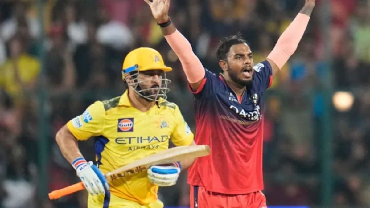 IPL 2025: Yash Dayal said that he was lucky to get the wicket of MS Dhoni spt 
