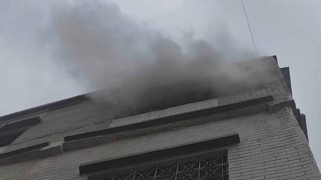 Huge Fire Breaks Out in Manglahat in Howrah