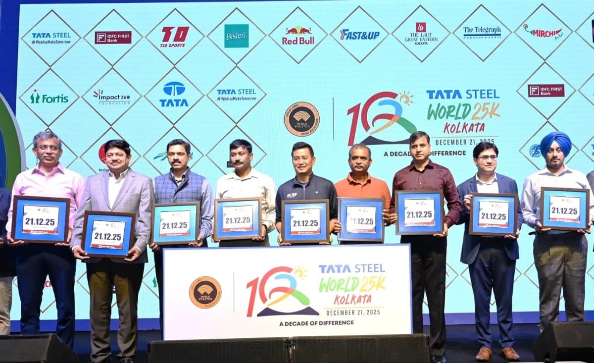 Tata Steel World 25K Kolkata Marathon marks its glorious 10th anniversary 