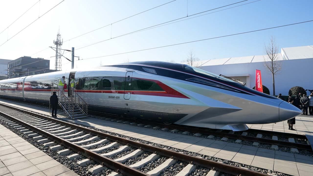 Do you know which is the fastest train in the world