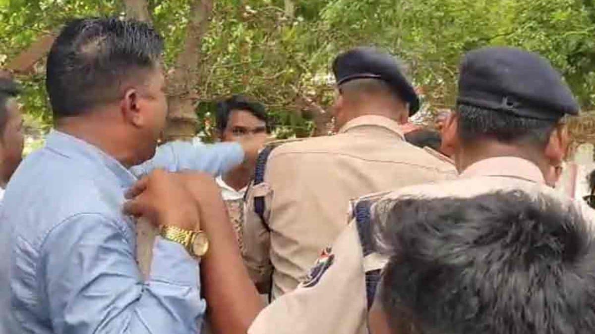 Confrontation between RPF and locals in Kharagpur
