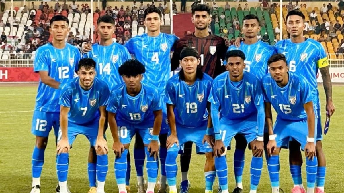 Under 23 team of India loses to Tajikistan in a friendly match 