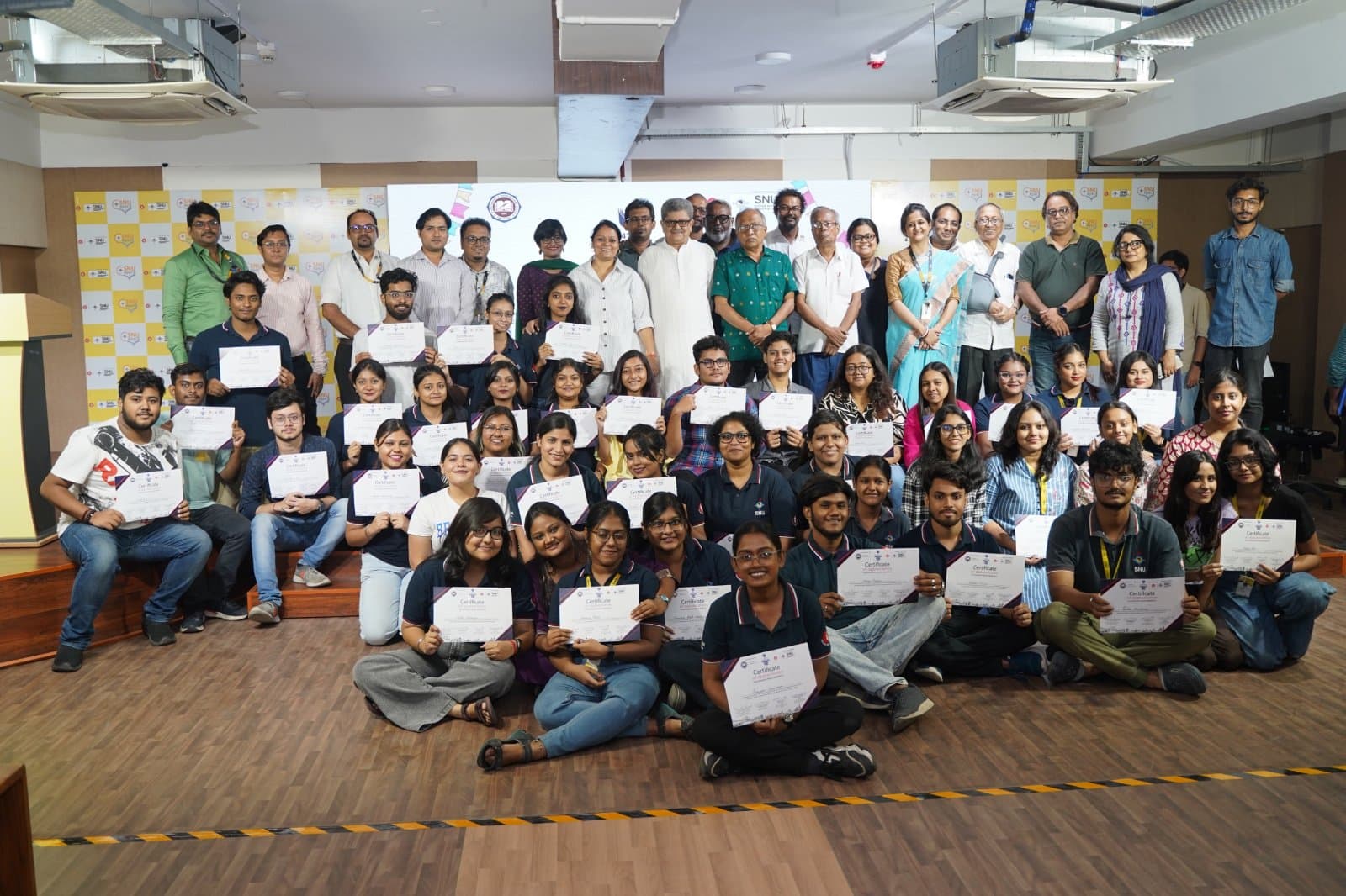 certificate distribution from the officials of  Publishers & Booksellers Guild
