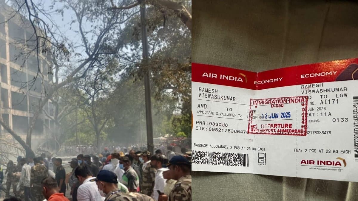 Air India Plane Crash Vishwash Kumar Ramesh miraculously survived told the situation 